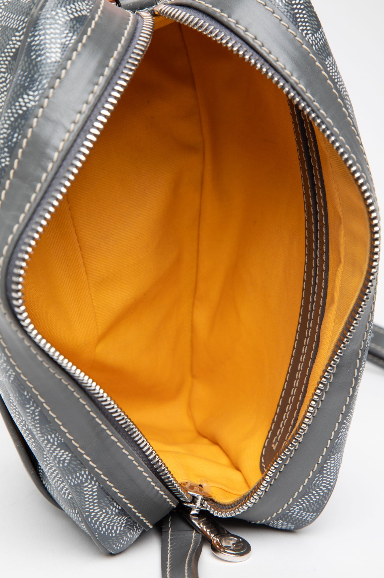 Goyard Grey Goyardine Cap Vert PM Bag