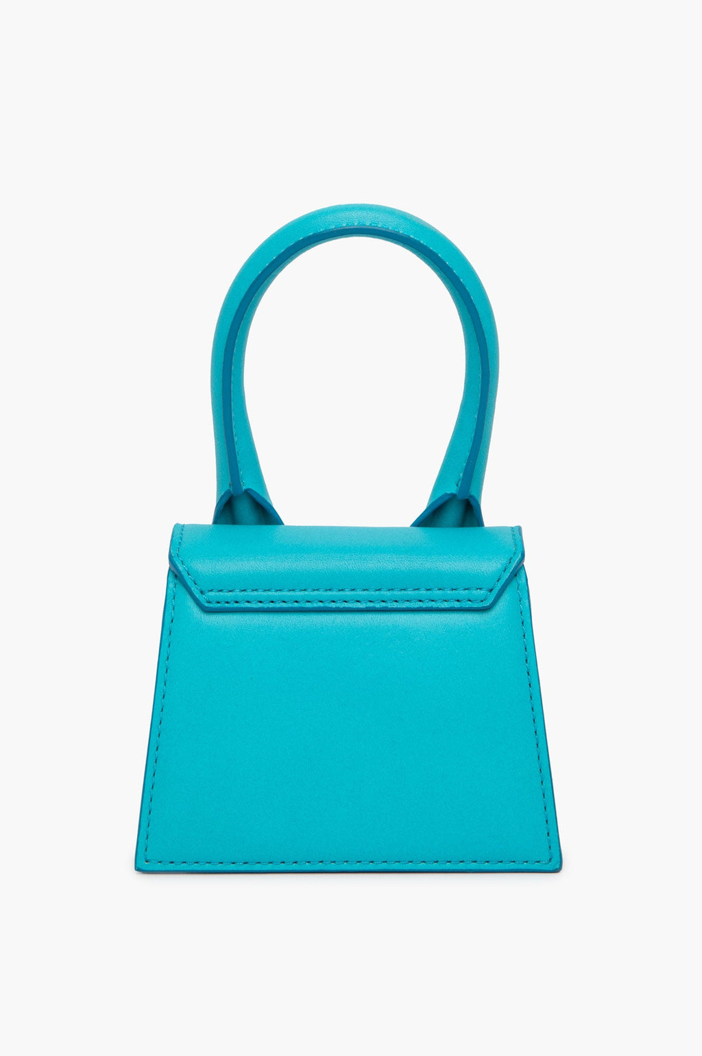 Jaquemus Turqoise Blue Calfskin Le Chiquito Mini Bag