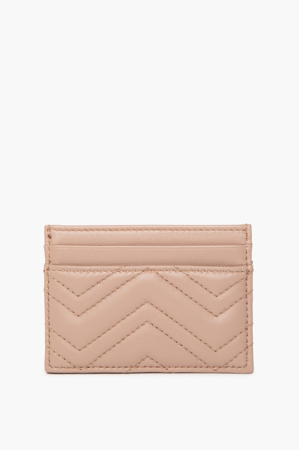 Gucci Pink Beige GG Marmont Card Case