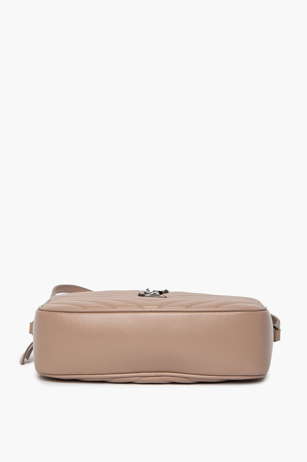 Saint Laurent Beige Quilted Leather Lou Camera Bag