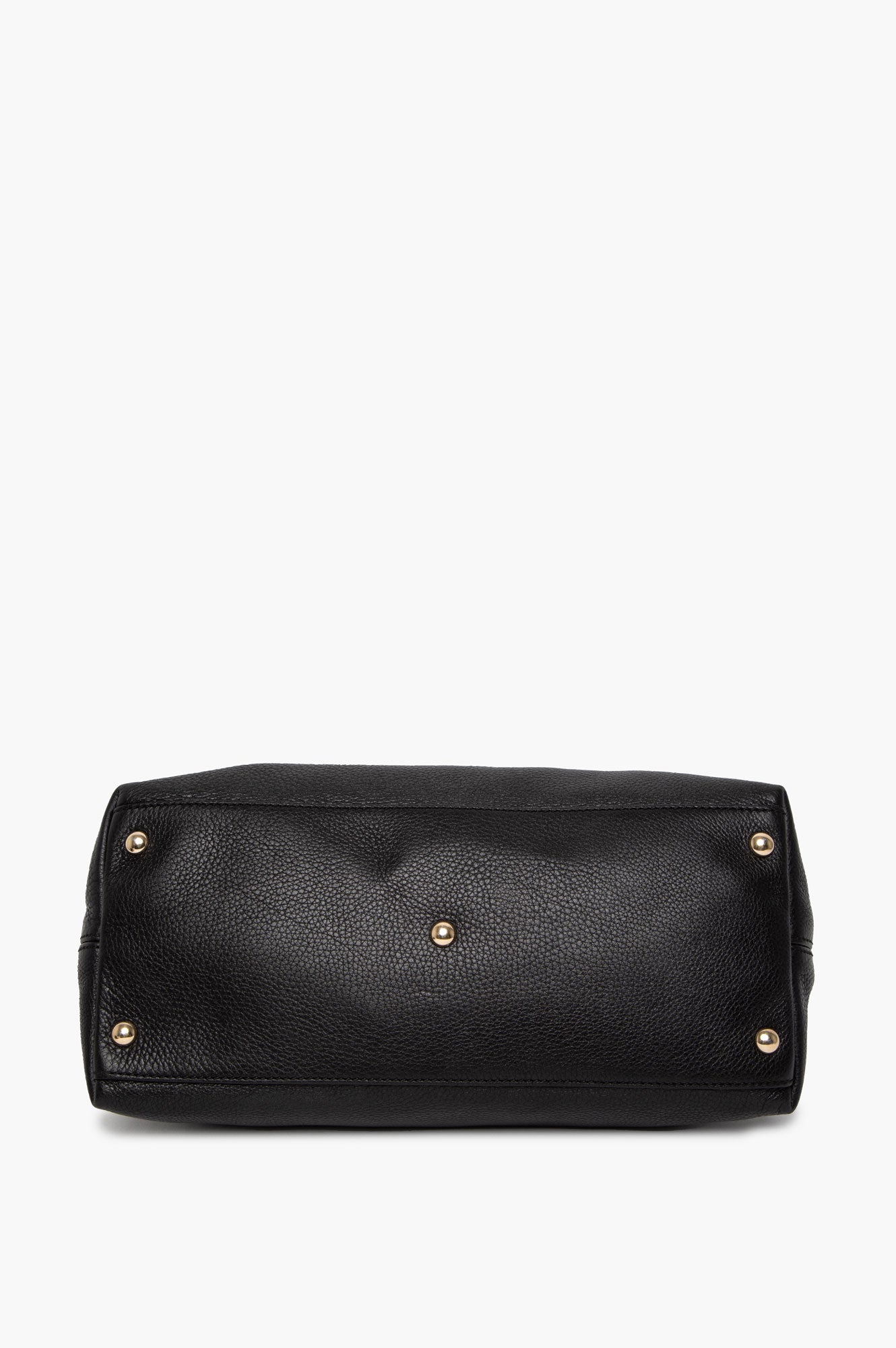 Gucci Black Pebbled Leather Soho Working Tote Bag