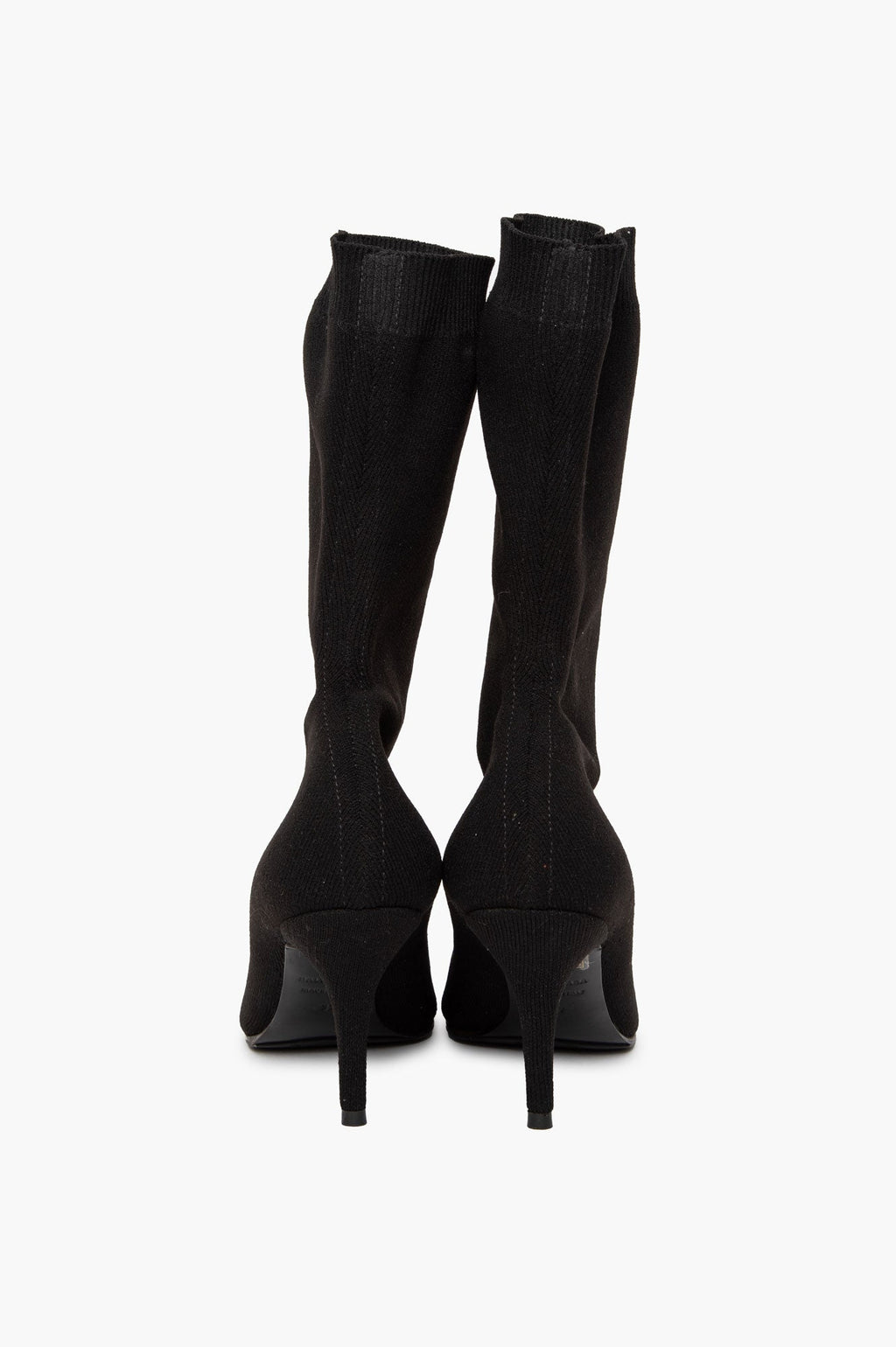 Balenciaga Black Knit Knife Sock Boots Size 37