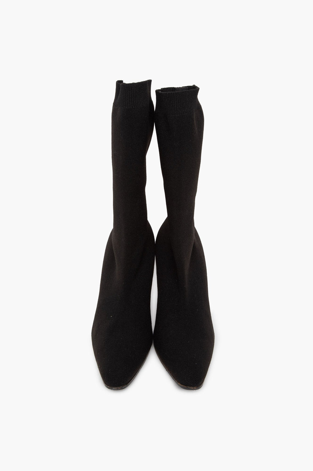 Balenciaga Black Knit Knife Sock Boots Size 37