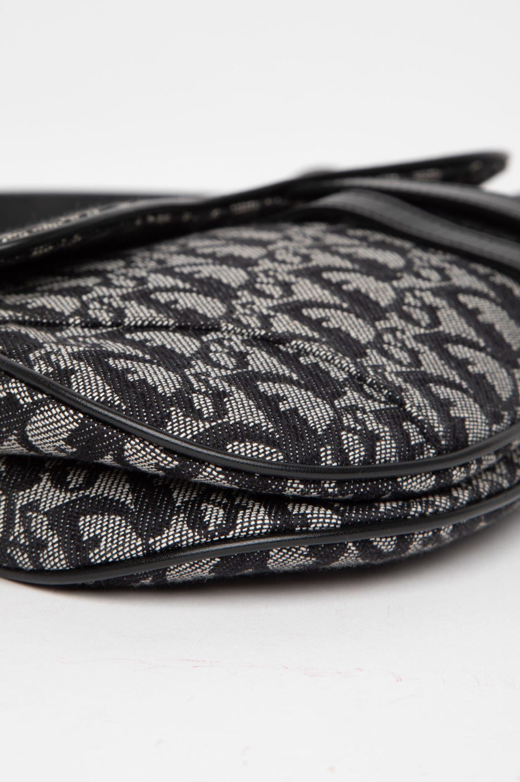 Christian Dior Blue Diorissimo Saddle Bag