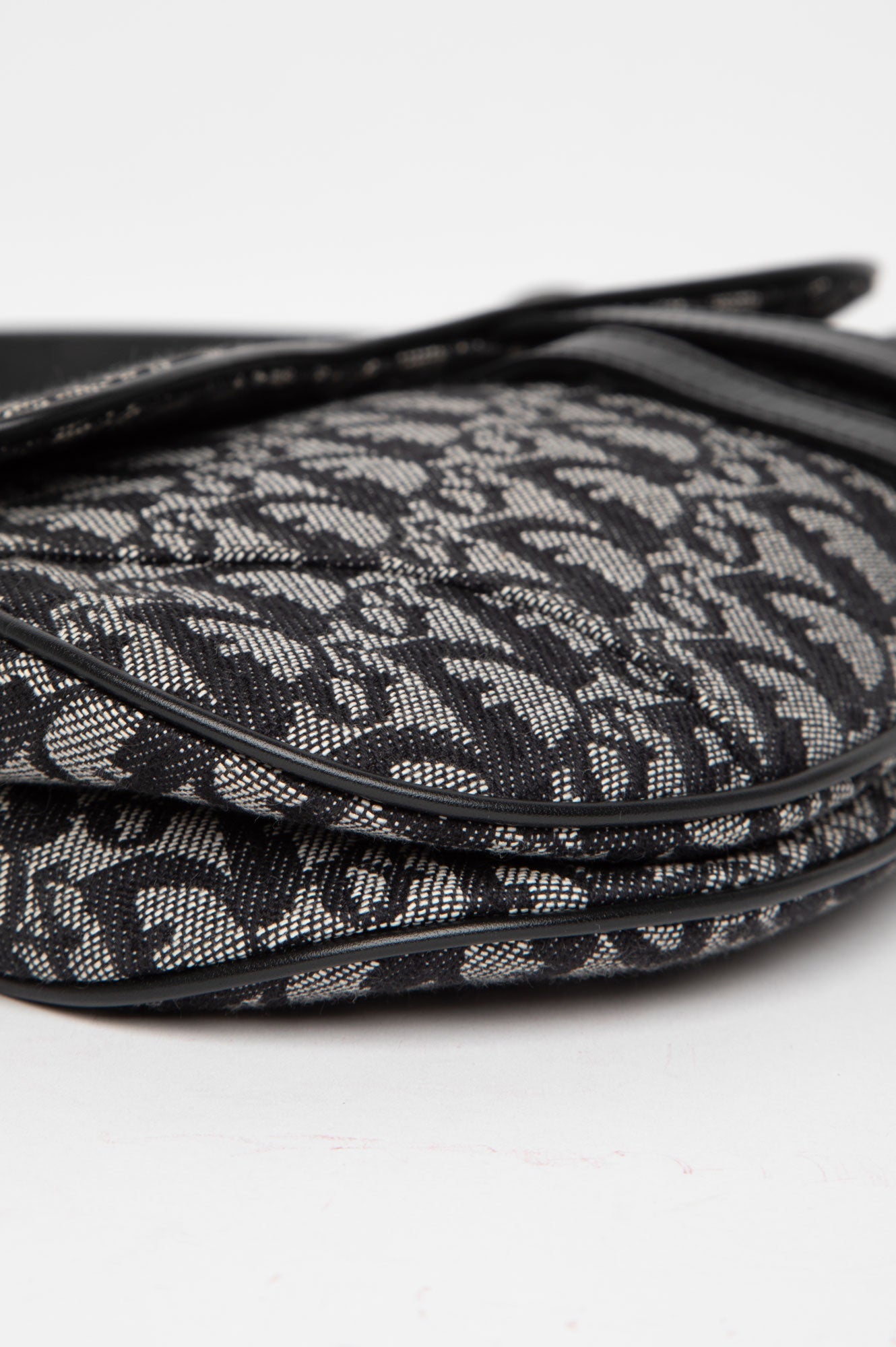 Christian Dior Blue Diorissimo Saddle Bag
