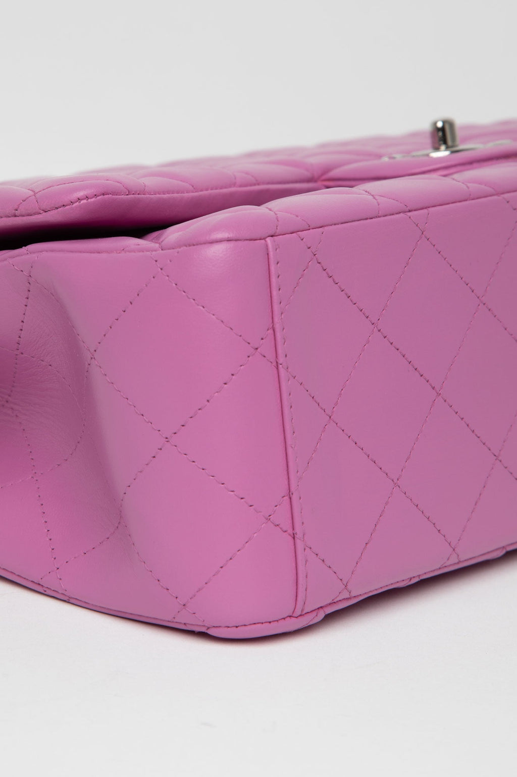 Chanel 2011 Lilac Maxi Lambskin Double Flap Bag