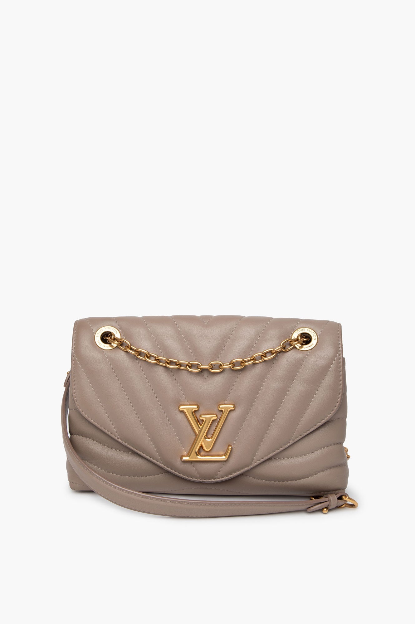 Louis Vuitton Brown New Wave MM Chain Bag