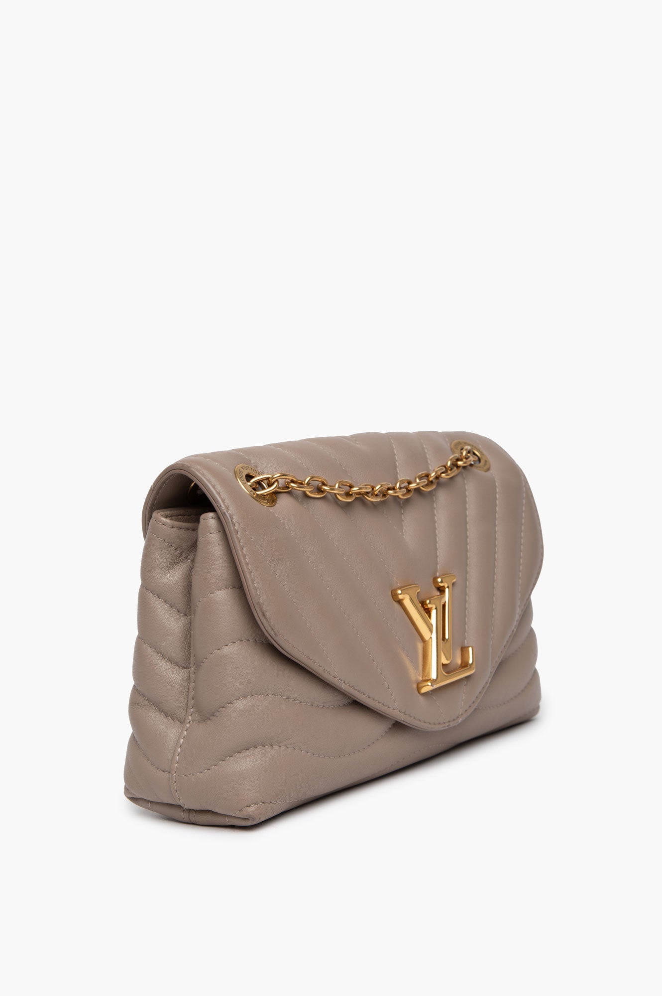 Louis Vuitton Brown New Wave MM Chain Bag