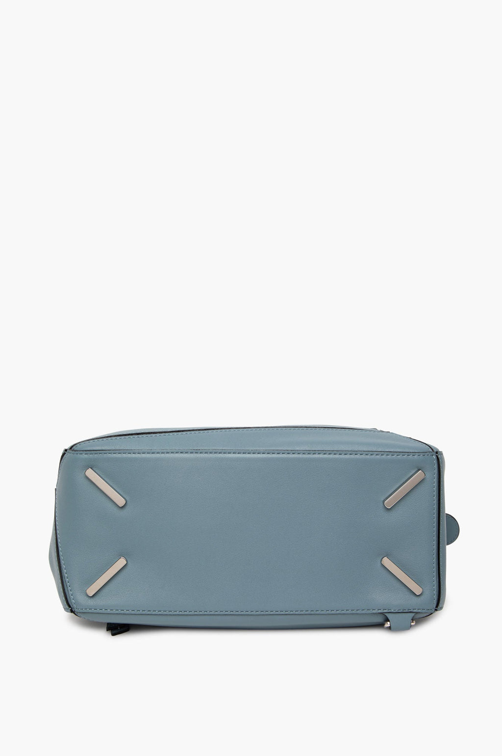 Loewe Dusty Blue Calfskin Medium Puzzle Bag