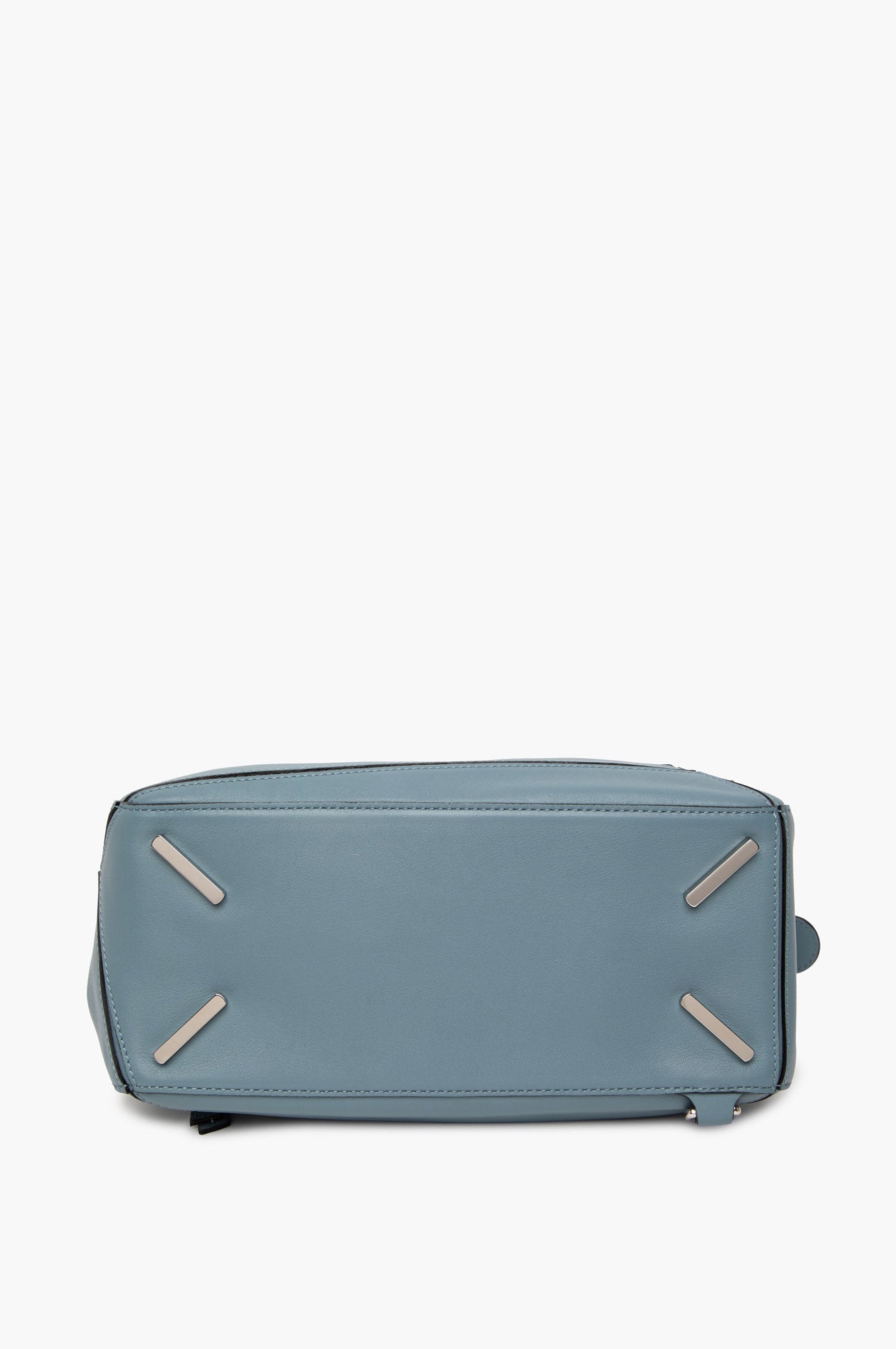 Loewe Dusty Blue Calfskin Medium Puzzle Bag