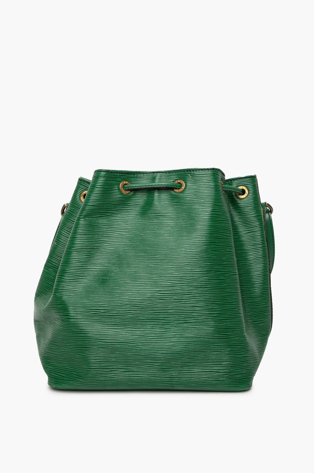 Louis Vuitton Vintage Borneo Green Epi Leather Petit Noe Bucket Bag