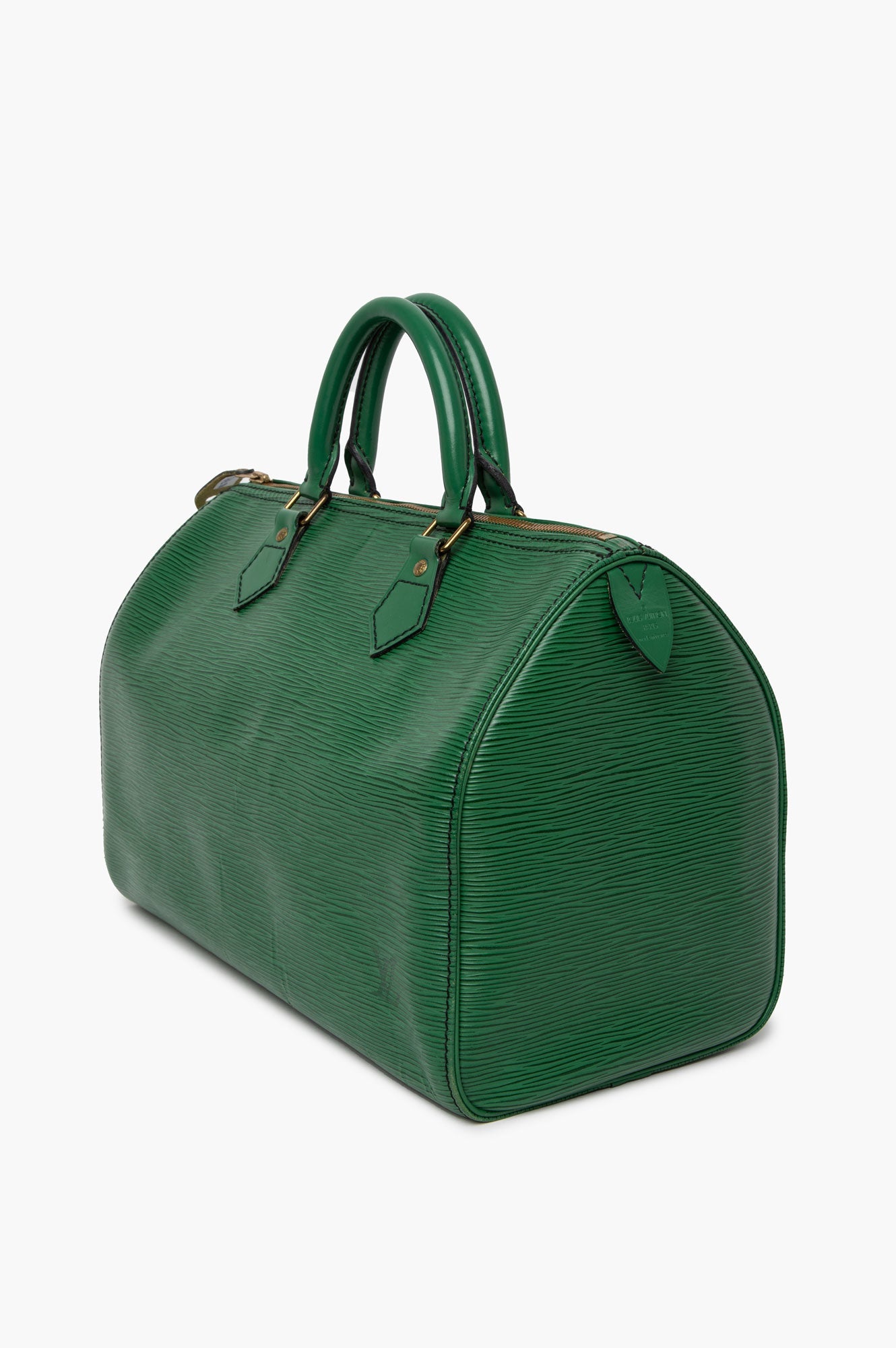 Louis Vuitton Vintage Borneo Green Epi Leather Speedy 30