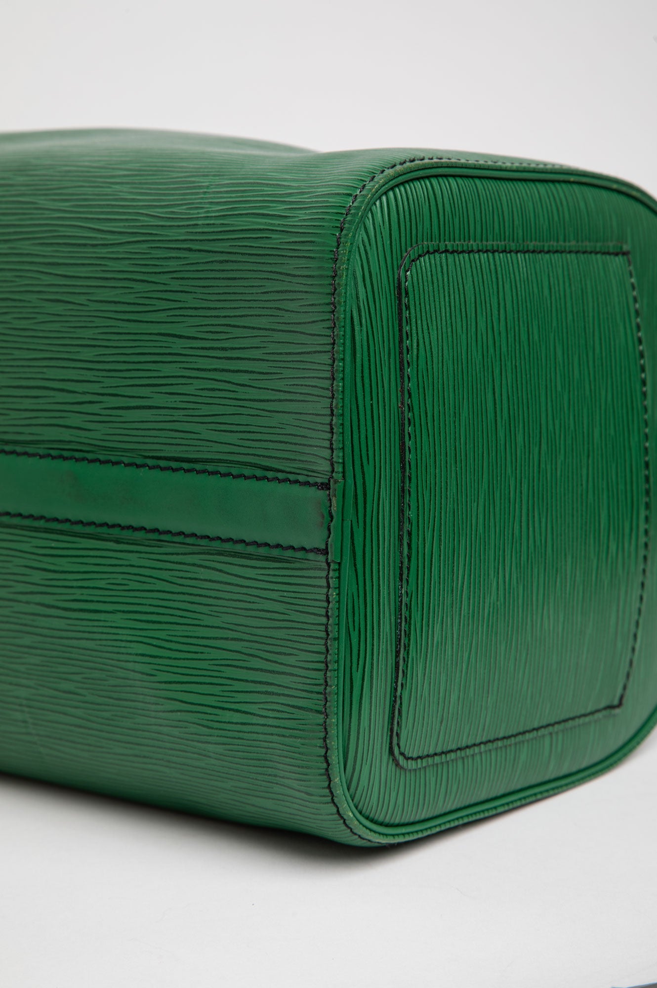 Louis Vuitton Vintage Borneo Green Epi Leather Speedy 30