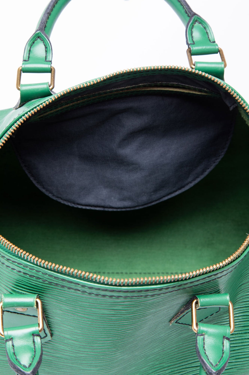 Louis Vuitton Vintage Borneo Green Epi Leather Speedy 30