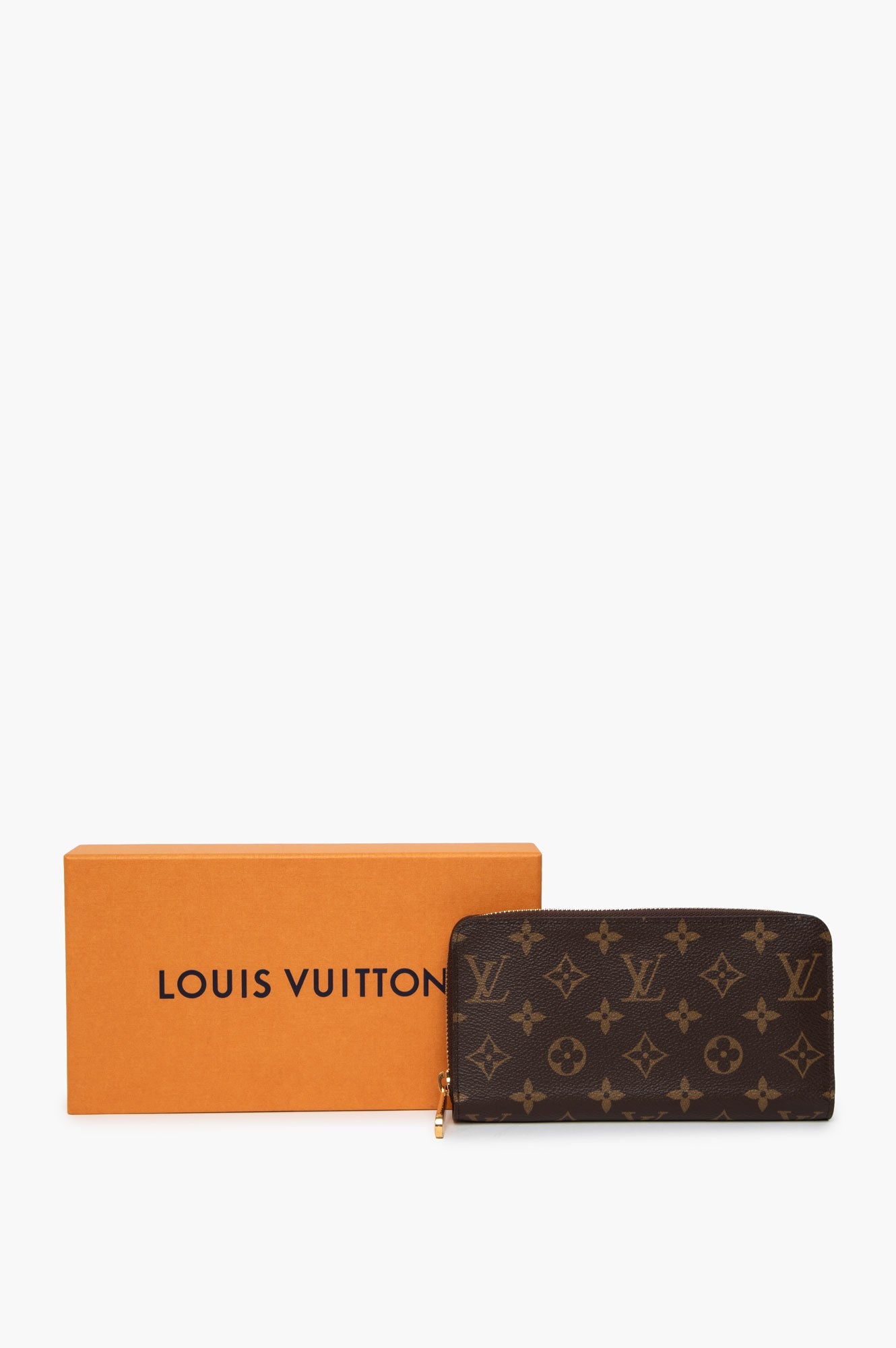 Louis Vuitton Monogram Zipper Long Wallet