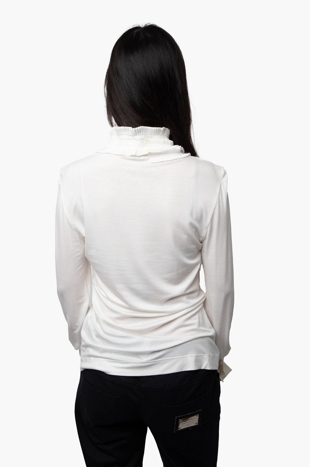 Akris White Shirt Size US 4