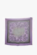 Gucci Purple Silk Square Scarf
