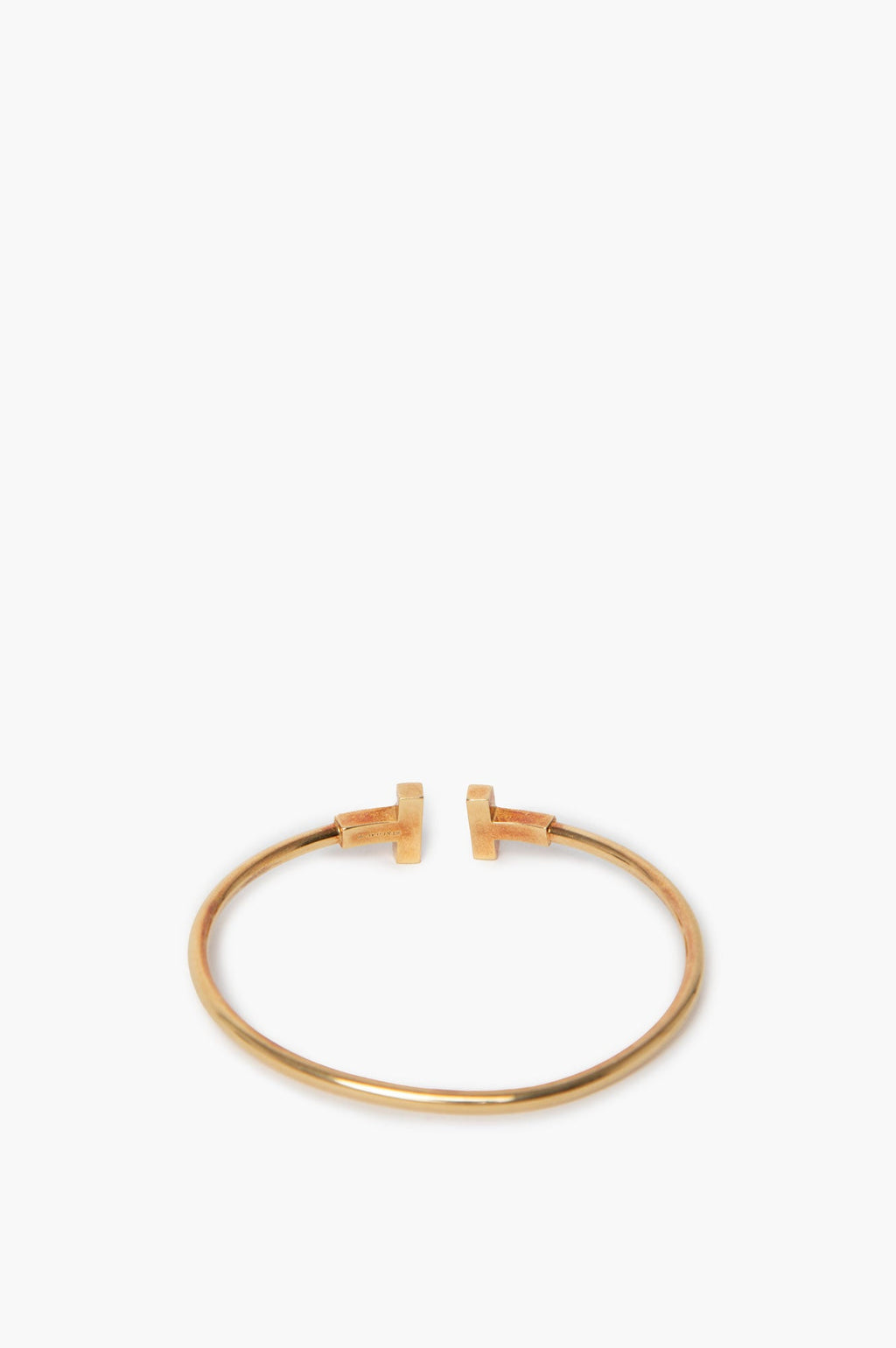 Tiffany & Co 18K Yellow Gold Diamond Bracelet Small