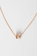 Bvlgari 18K Yellow Gold B.Zero1 Diamond Necklace
