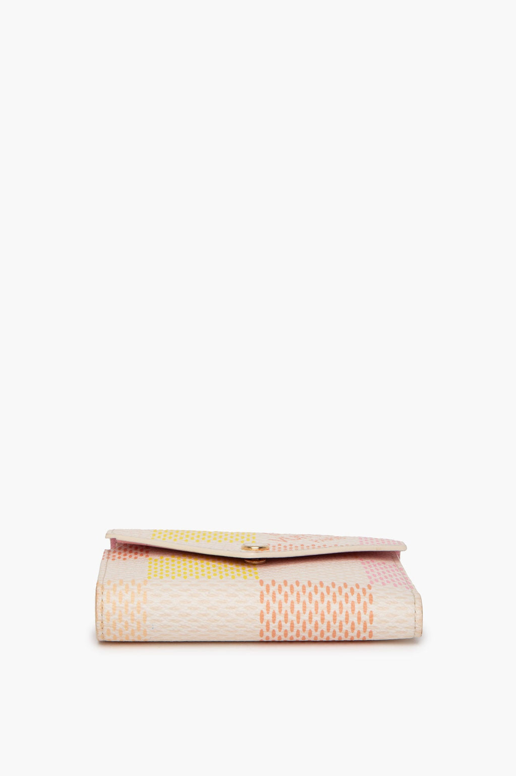 Louis Vuitton Pink Yellow Victorine Wallet