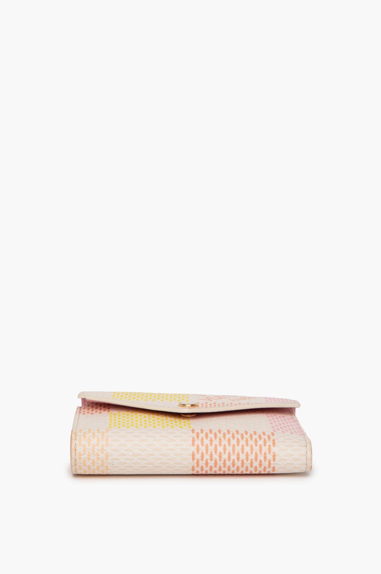 Louis Vuitton Pink Yellow Victorine Wallet