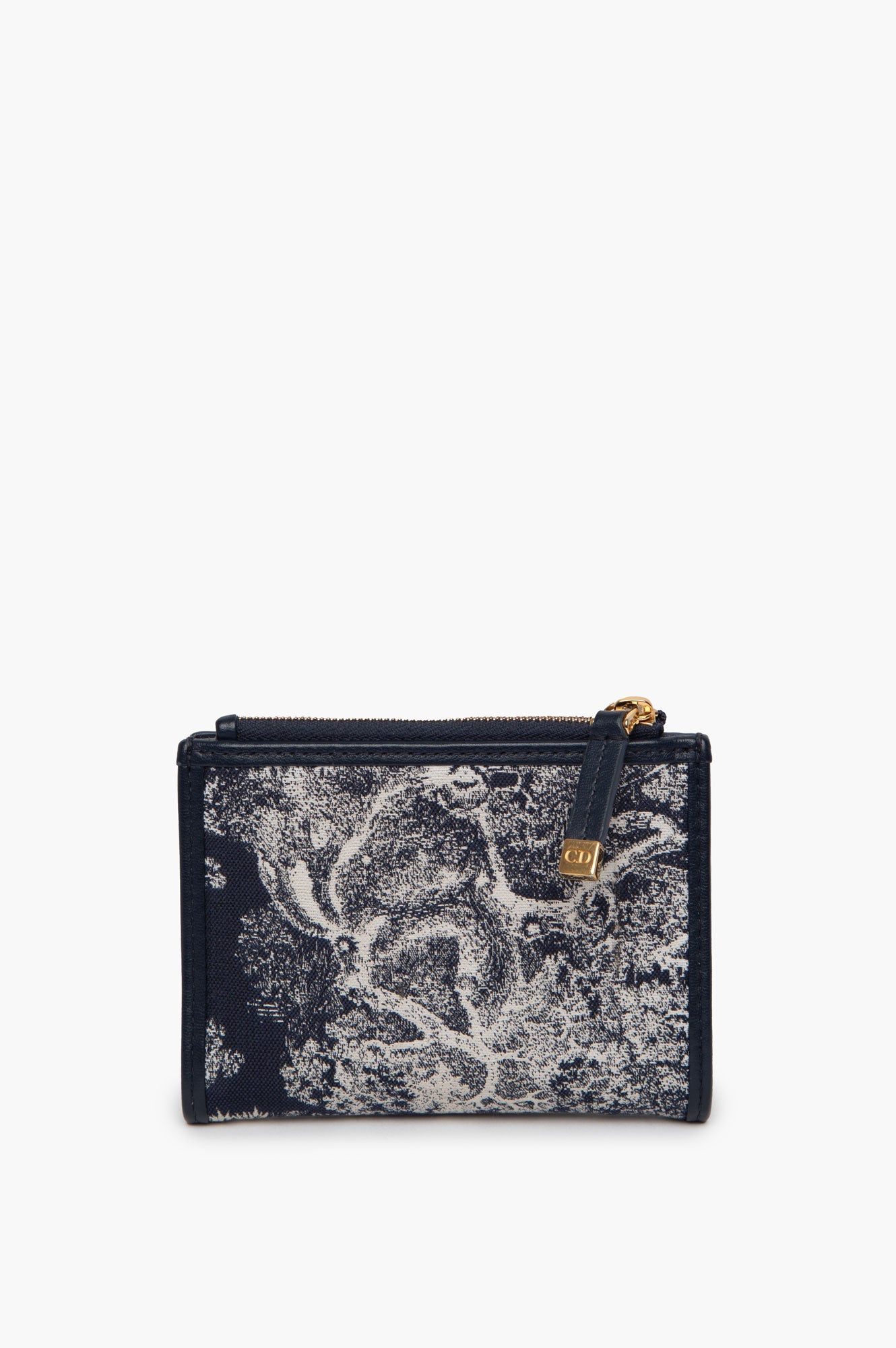 Christian Dior Blue Montaigne Dahila Wallet