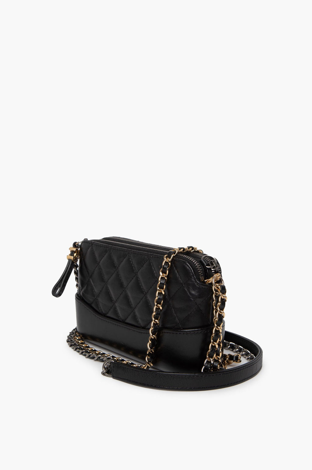Chanel Black Mini Gabrielle Wallet on Chain