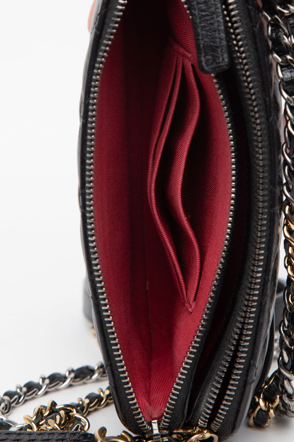 Chanel Black Mini Gabrielle Wallet on Chain