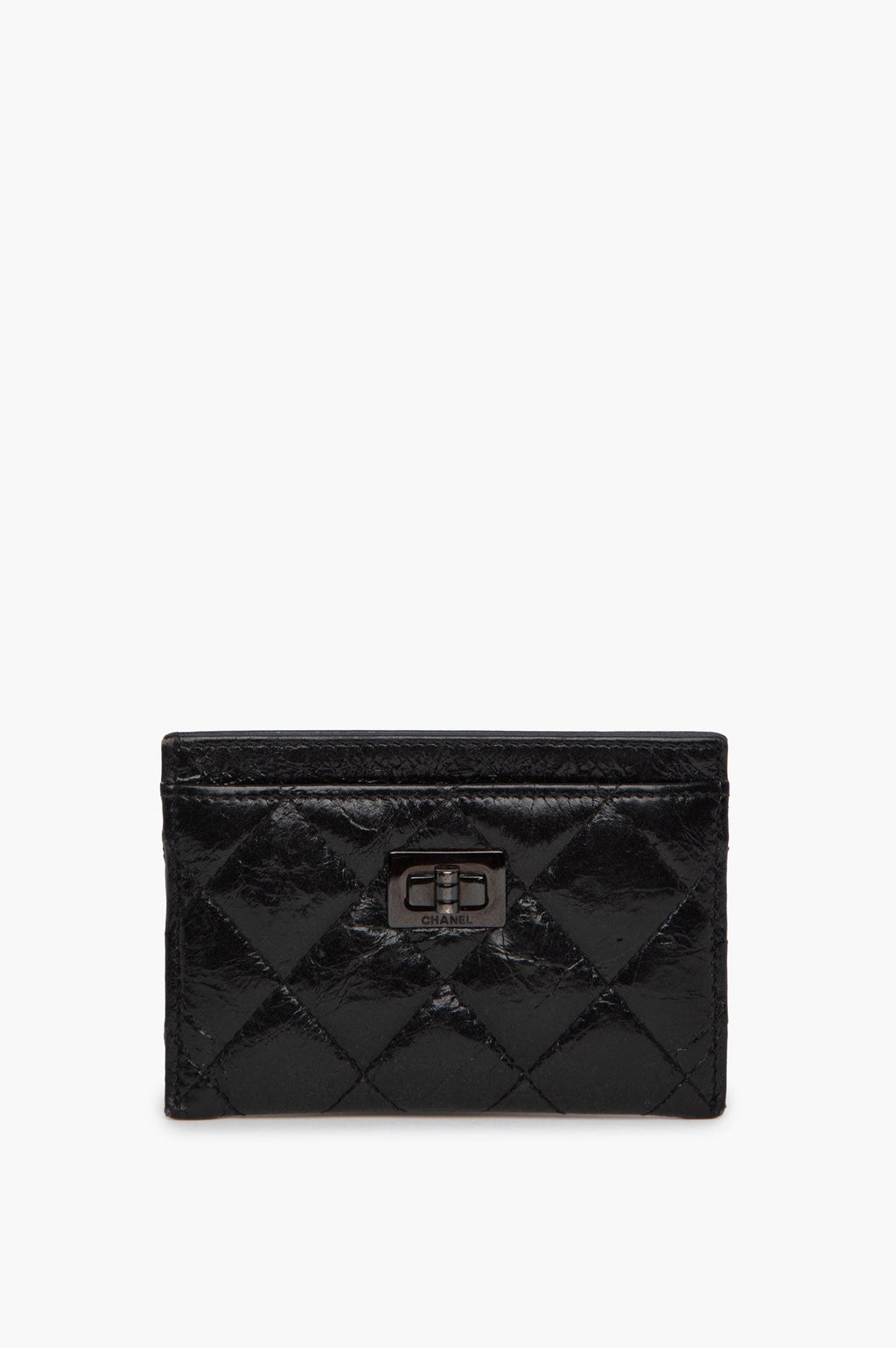 Chanel Black Boy Cardholder