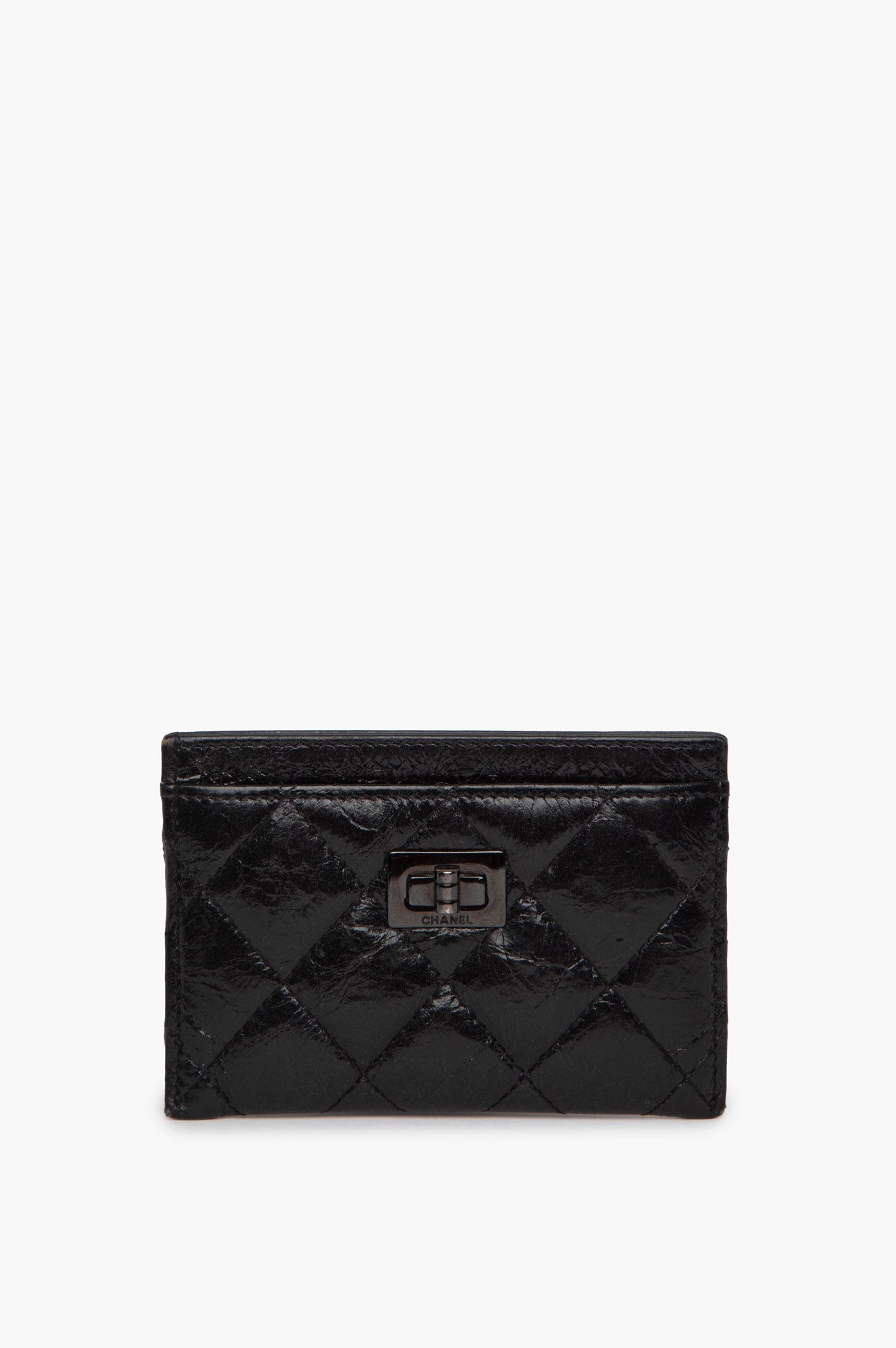 Chanel Black Boy Cardholder