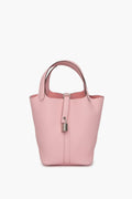 Hermes Sakura Picotin Lock 18 Clemence SHW Bag