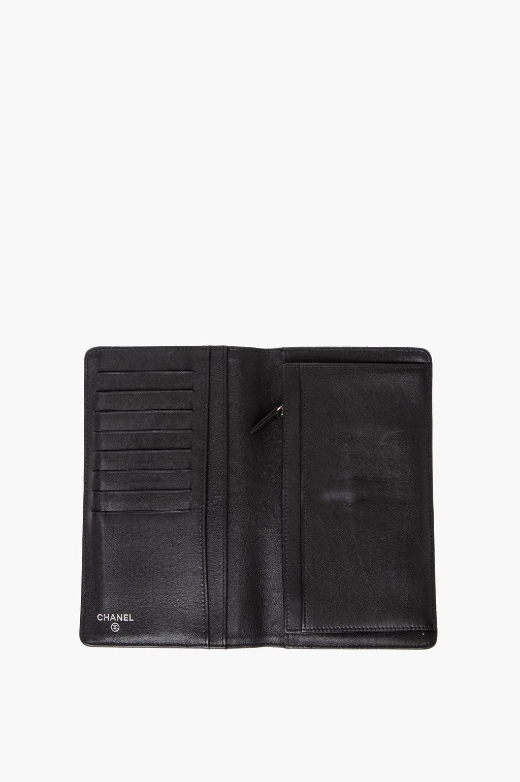 Chanel Black Caviar Bifold Wallet