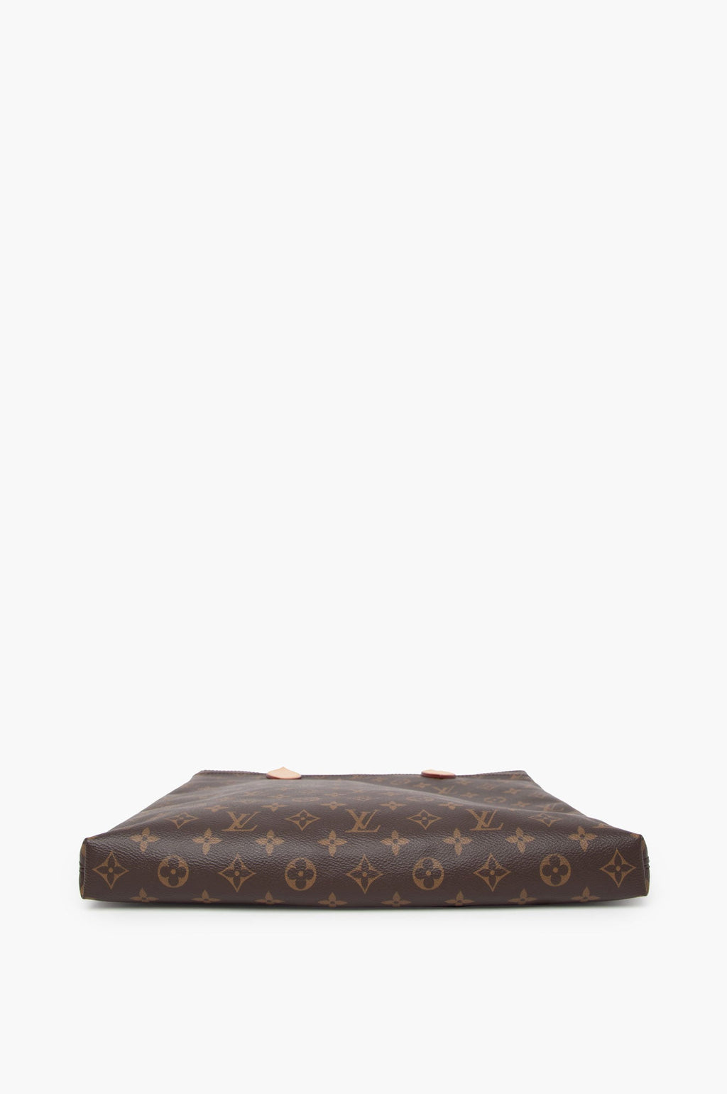 Louis Vuitton Brown Carry It Shoulder Bag With Pouch