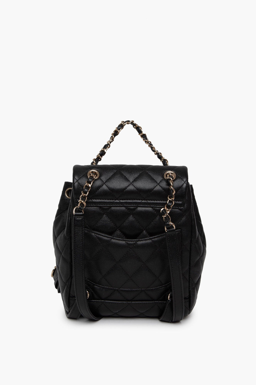 Chanel Black Caviar Mini Urban Spirit Backpack