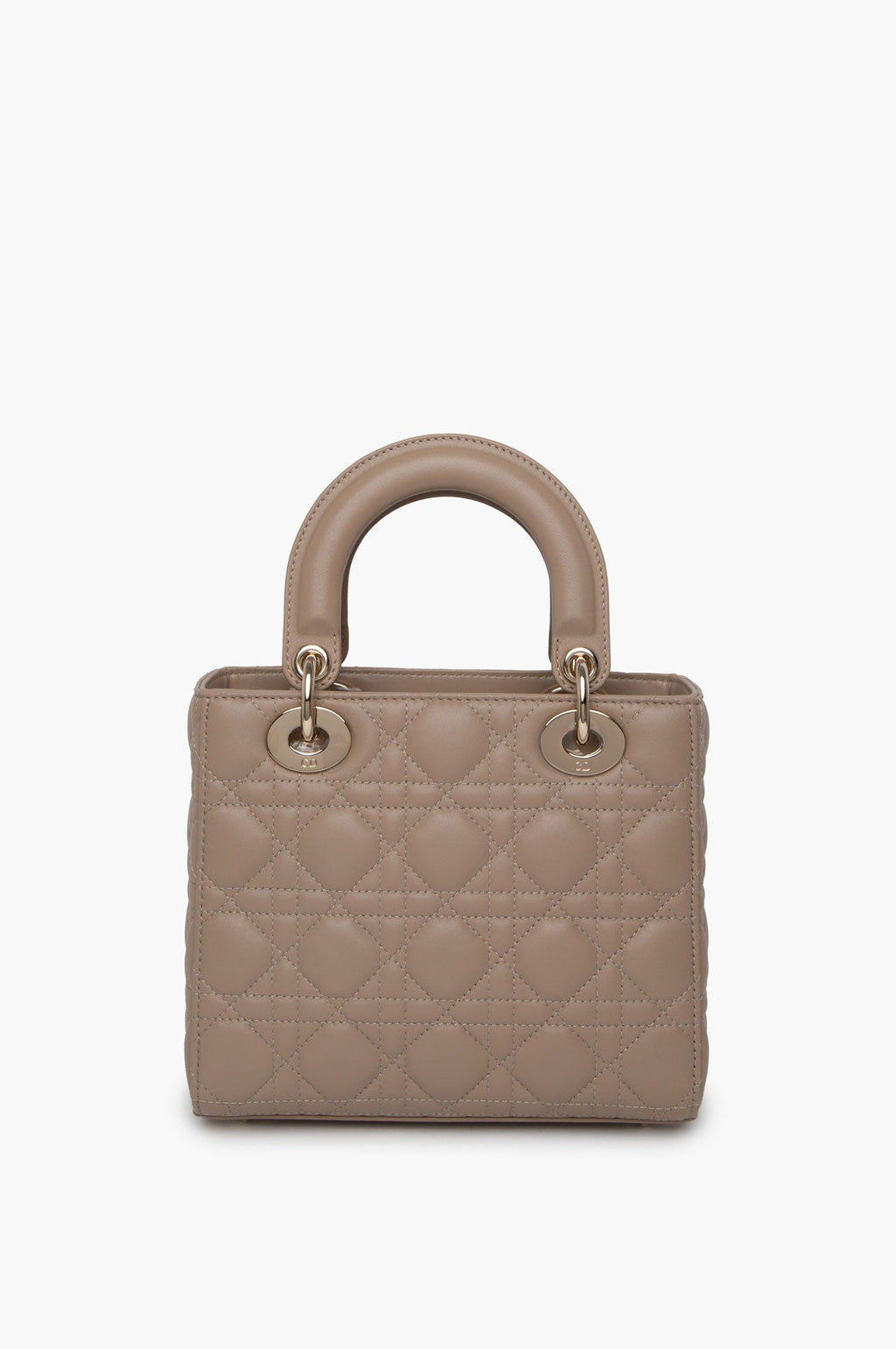 Christian Dior Hazelnut Small Lady Dior My ABCDior Bag