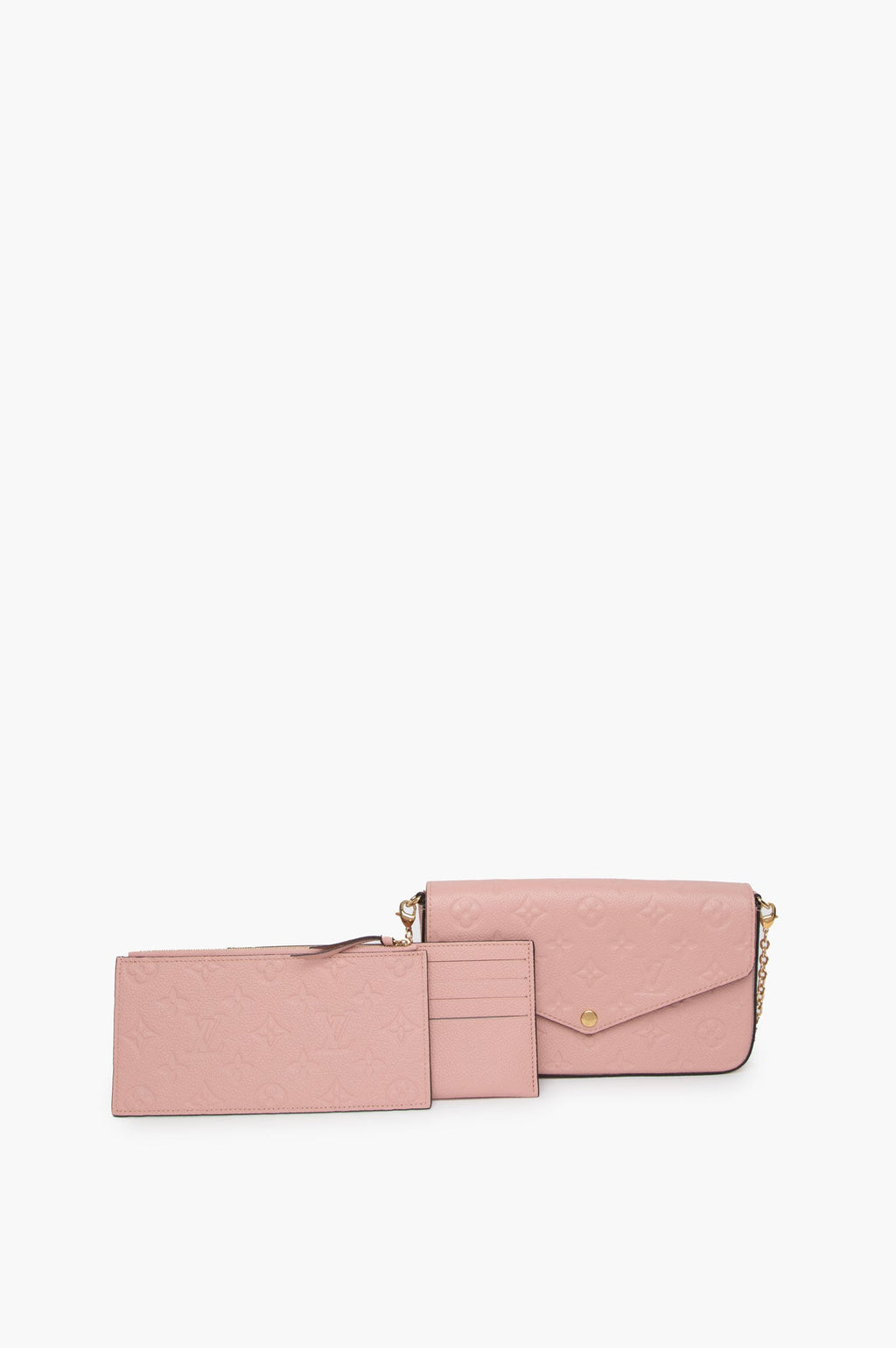 Louis Vuitton Pink Empreinte Pochette Bag