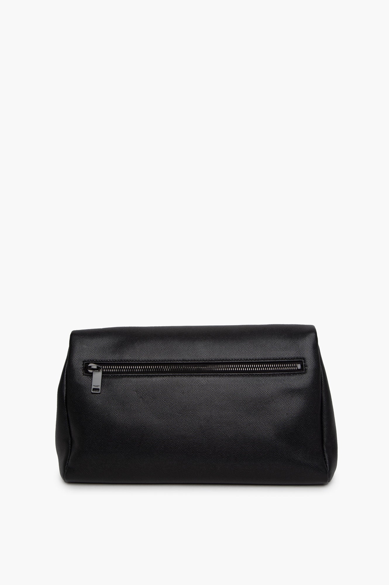 Saint Laurent All Black Medium Leather West Hollywood Bag