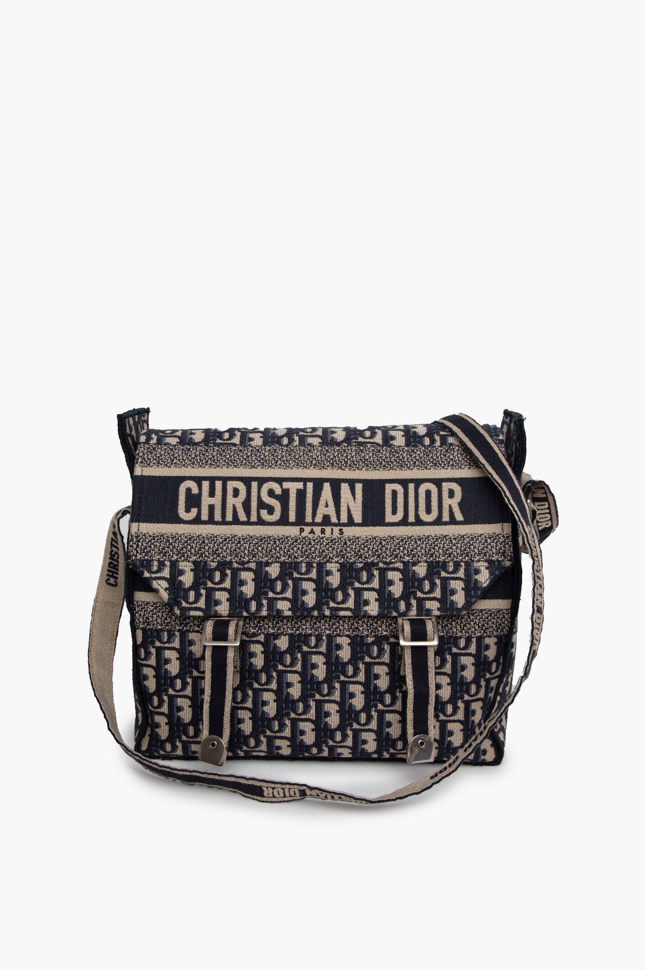 Christian Dior Oblique Jacquard Diorcamp Bag