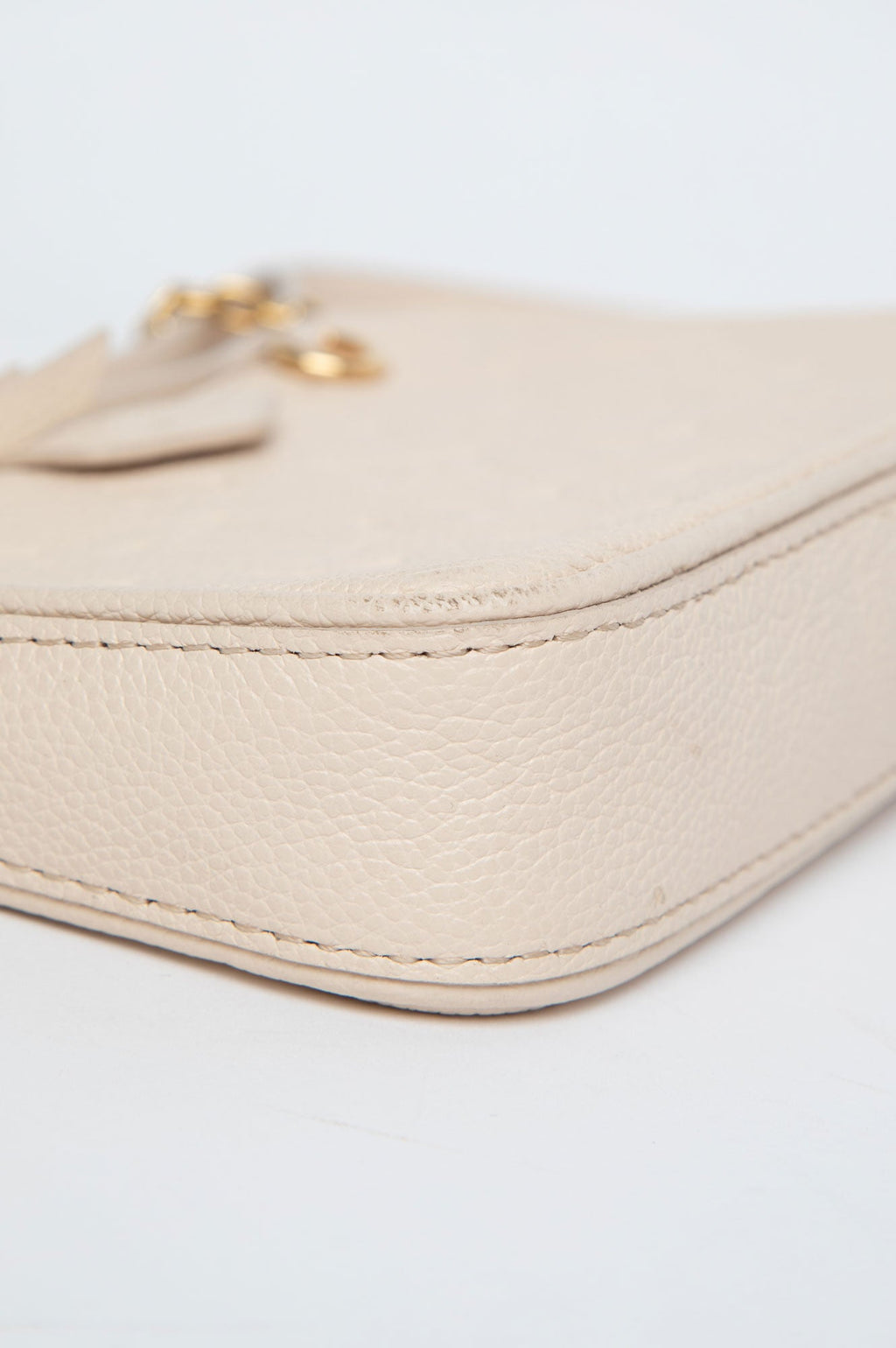 Louis Vuitton Cream Easy Pouch On Strap Bag