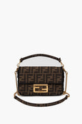Fendi Brown Baguette Mini Bag