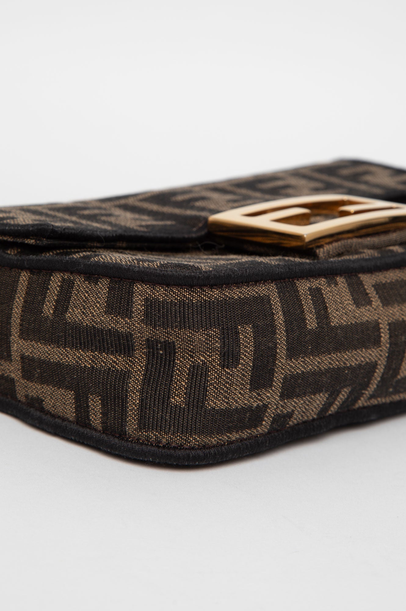 Fendi Brown Baguette Mini Bag