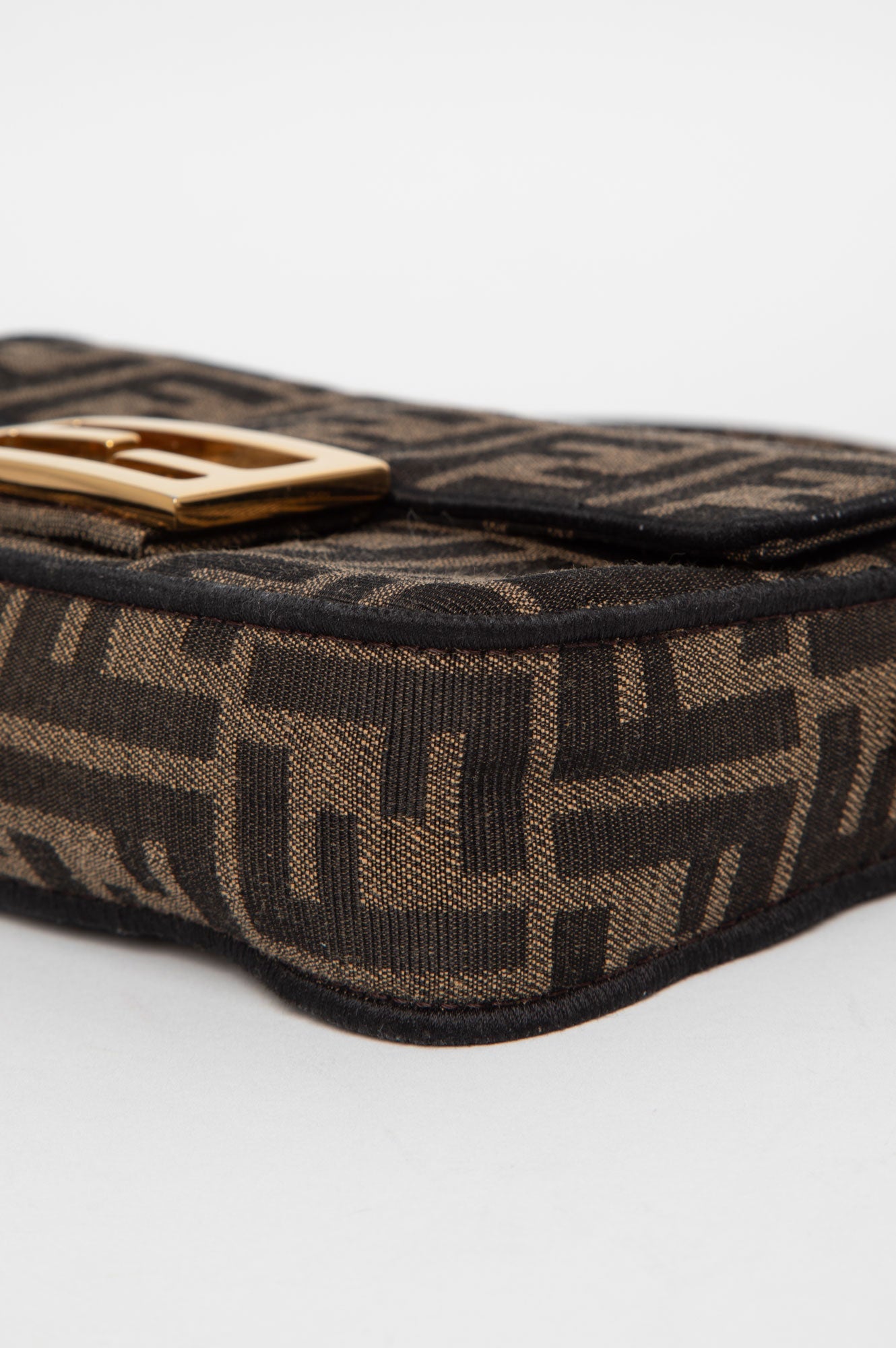 Fendi Brown Baguette Mini Bag