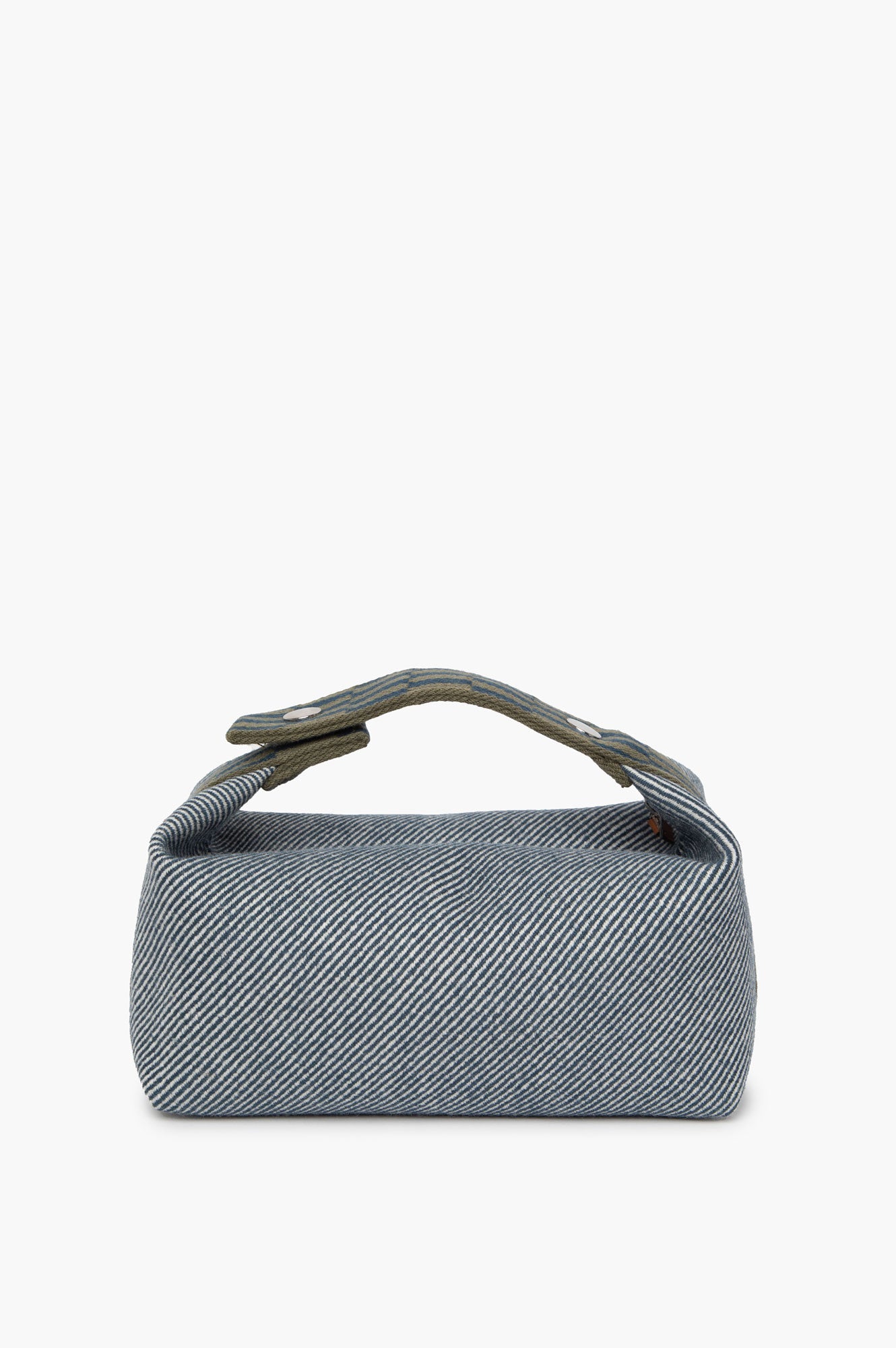 Hermes Blue Brade-A-Brac Medium Bag with Strap
