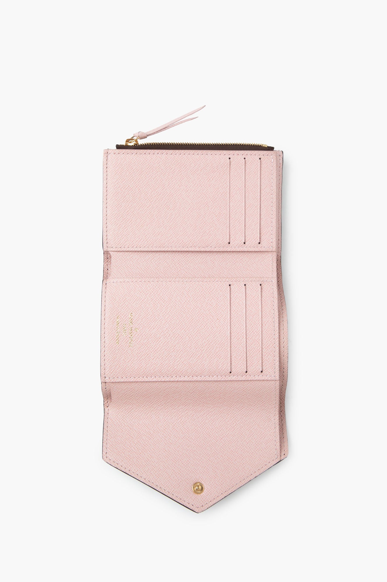 Louis Vuitton Brown Monogram Victorine Small Wallet