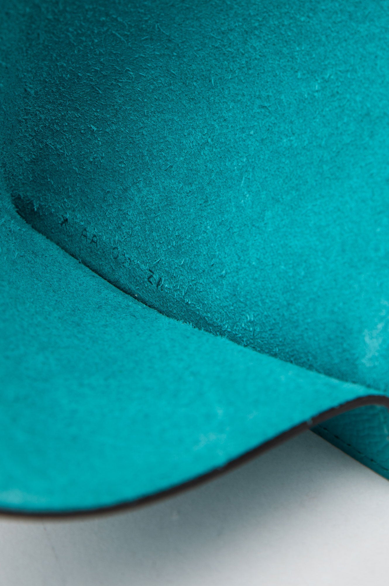 Hermes Malachite Epsom Leather Tarmac PM Passport Holder