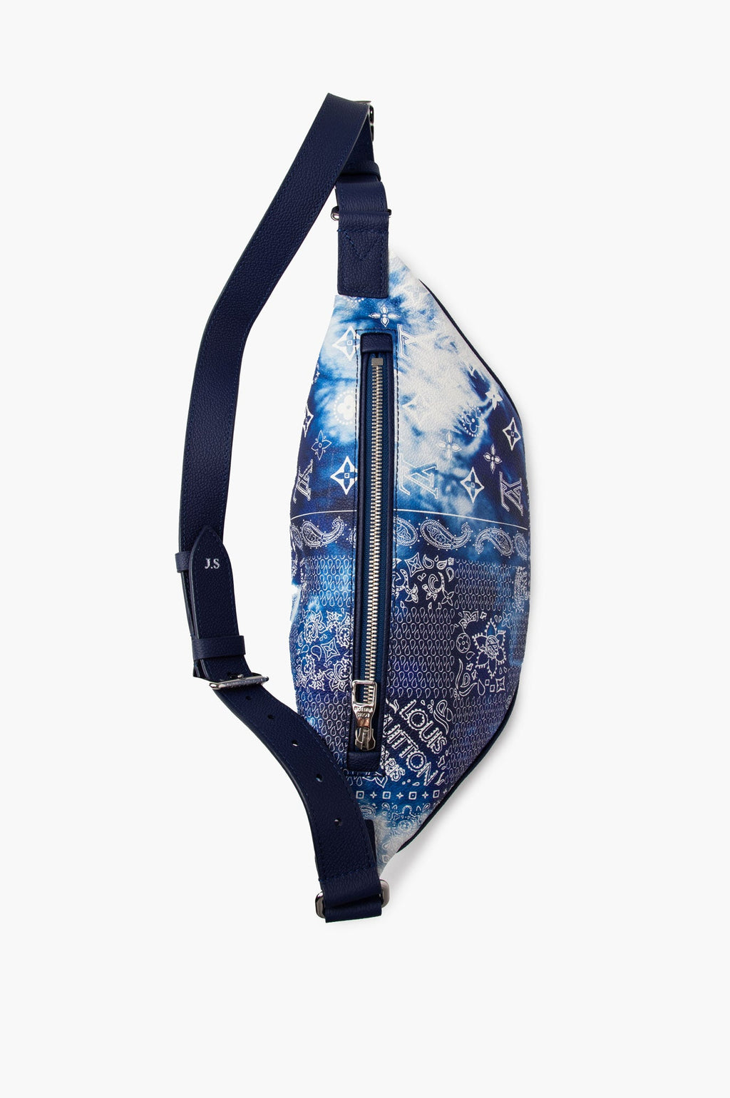 Louis Vuitton Blue Bandana Discovery Bum Bag PM