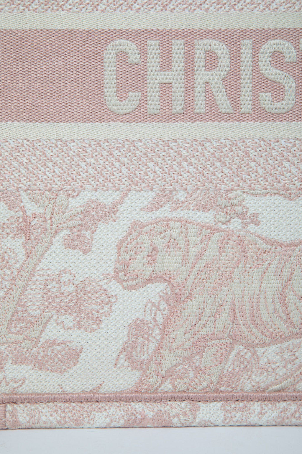 Christian Dior Pink Medium Book Tote Bag