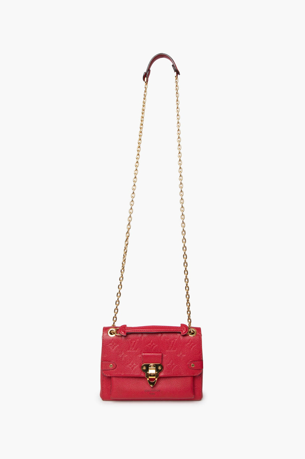 Louis Vuitton Red Monogram Vavin BB