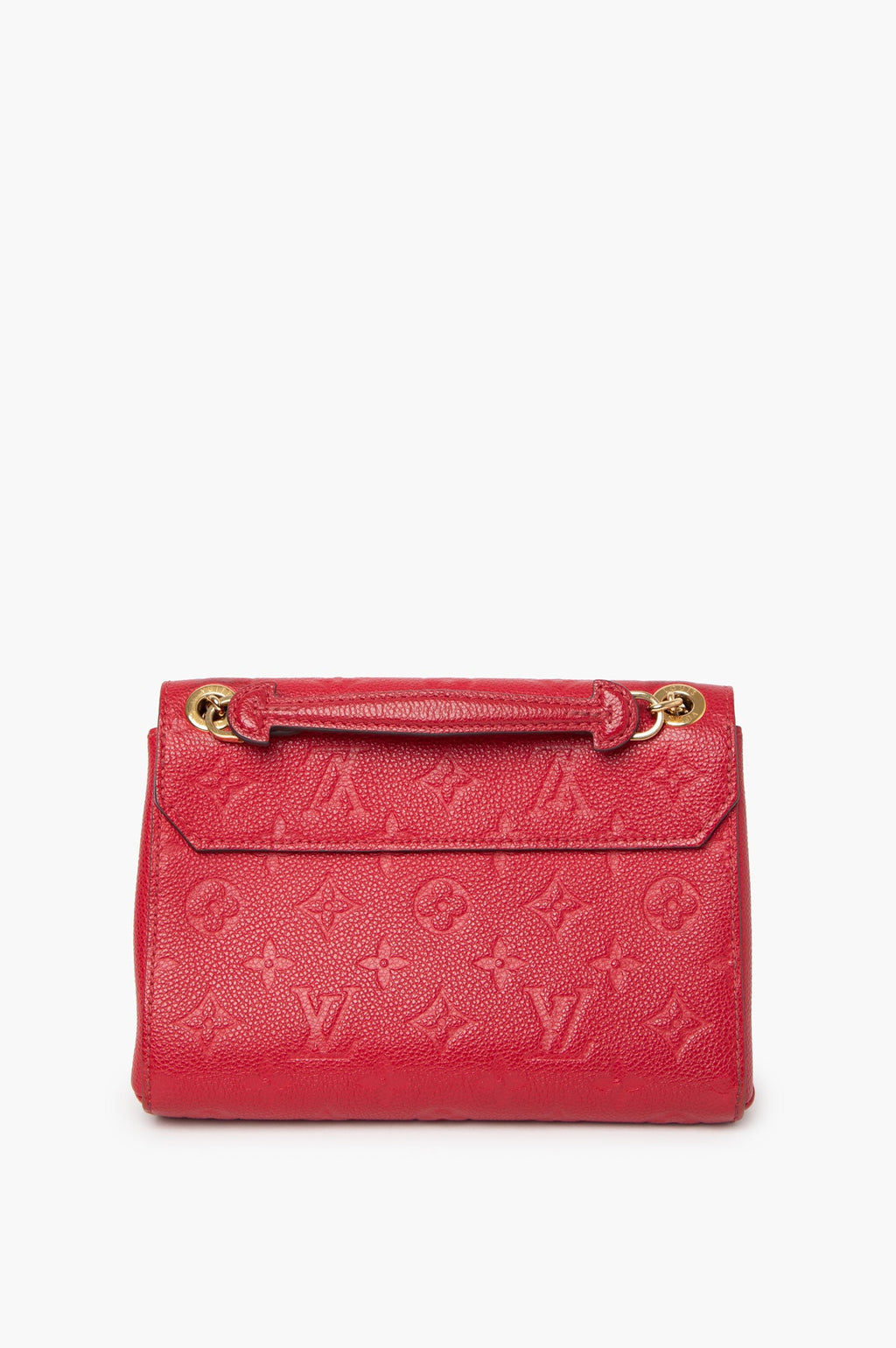 Louis Vuitton Red Monogram Vavin BB