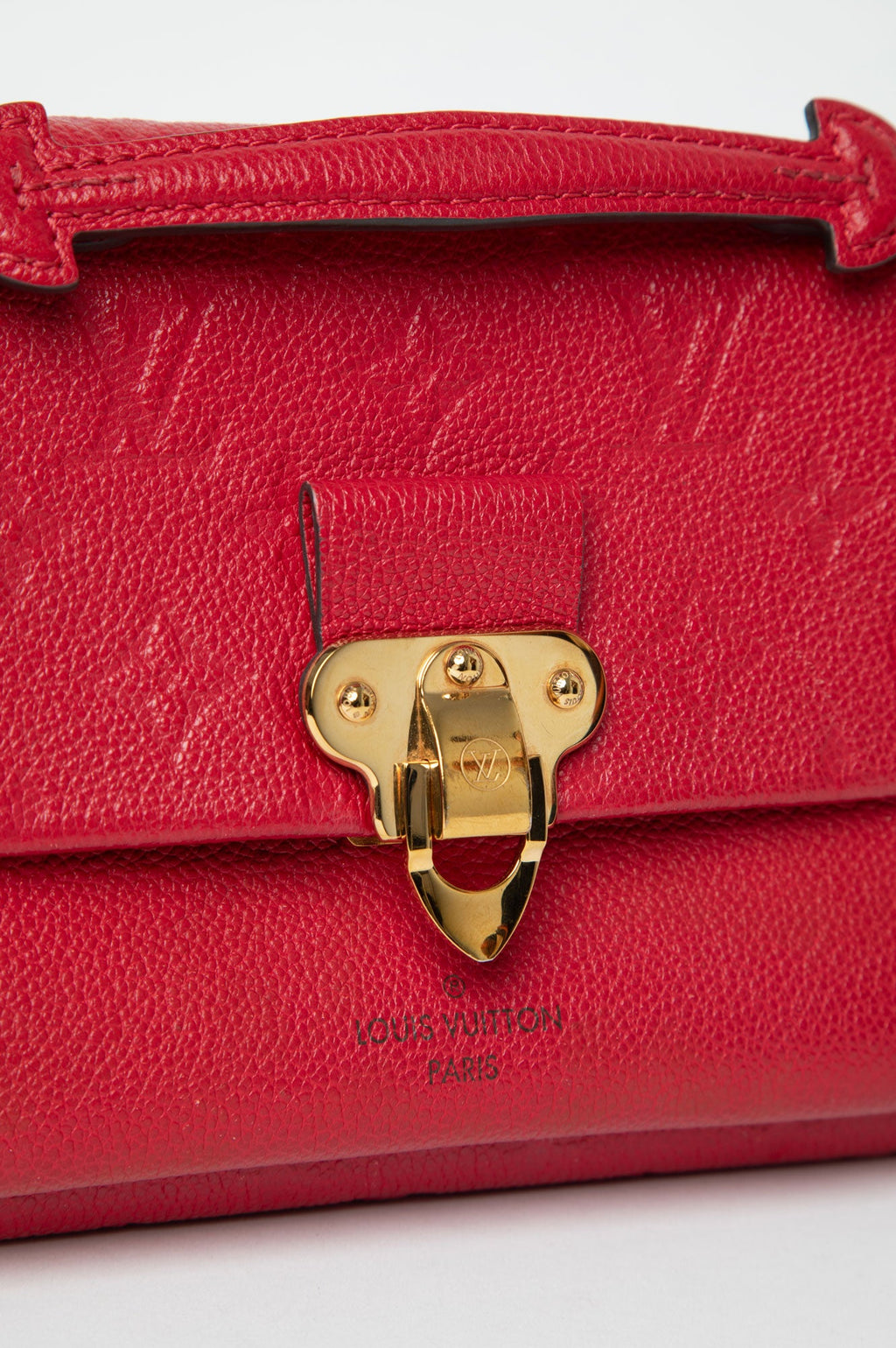 Louis Vuitton Red Monogram Vavin BB